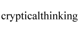 CRYPTICALTHINKING trademark