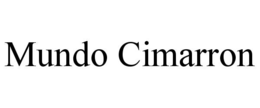 MUNDO CIMARRON trademark