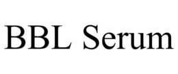 BBL SERUM trademark