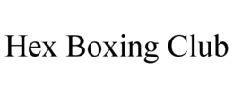 HEX BOXING CLUB trademark