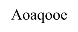 AOAQOOE trademark