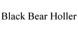 BLACK BEAR HOLLER trademark