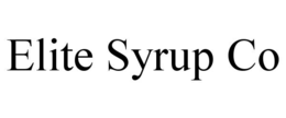 ELITE SYRUP CO trademark