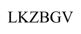 LKZBGV trademark