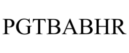 PGTBABHR trademark