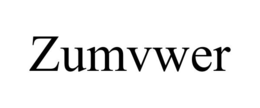 ZUMVWER trademark