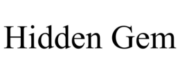 HIDDEN GEM trademark