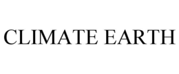 CLIMATE EARTH trademark