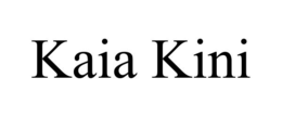 KAIA KINI trademark