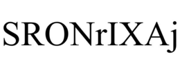 SRONRIXAJ trademark