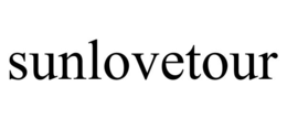 SUNLOVETOUR trademark