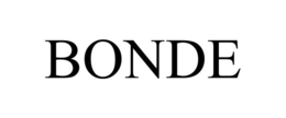 BONDE trademark