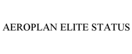 AEROPLAN ELITE STATUS trademark