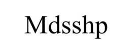 MDSSHP trademark