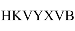 HKVYXVB trademark