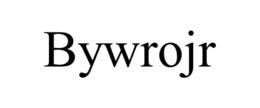 BYWROJR trademark