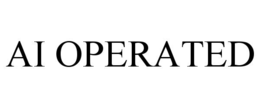 AI OPERATED trademark