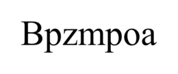 BPZMPOA trademark