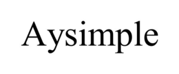 AYSIMPLE trademark