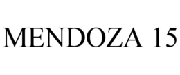 MENDOZA 15 trademark