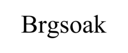 BRGSOAK trademark