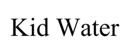 KID WATER trademark