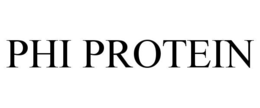 PHI PROTEIN trademark