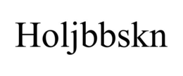 HOLJBBSKN trademark