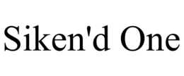 SIKEN'D ONE trademark