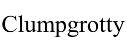 CLUMPGROTTY trademark