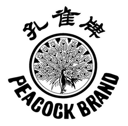 PEACOCK BRAND trademark