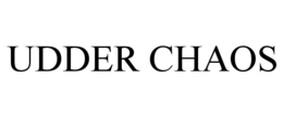UDDER CHAOS trademark