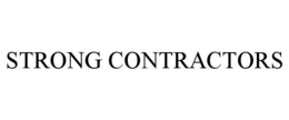 STRONG CONTRACTORS trademark