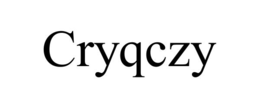 CRYQCZY trademark
