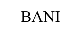 BANI trademark