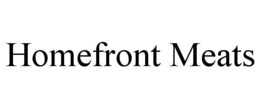 HOMEFRONT MEATS trademark