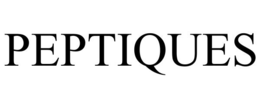 PEPTIQUES trademark