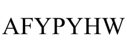AFYPYHW trademark