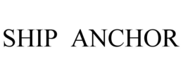 SHIP  ANCHOR trademark
