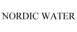 NORDIC WATER trademark