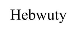 HEBWUTY trademark