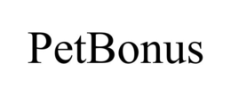 PETBONUS trademark