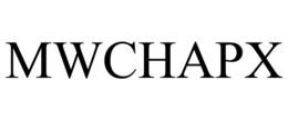 MWCHAPX trademark