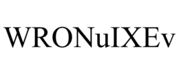 WRONUIXEV trademark