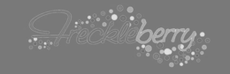 THE WORD "FRECKLEBERRY" IN SCRIPT WRITING. trademark