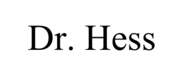 DR. HESS trademark