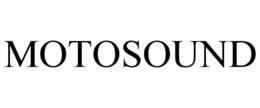 MOTOSOUND trademark