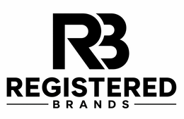RB REGISTERED BRANDS trademark