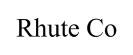 RHUTE CO trademark