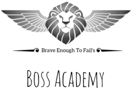 BRAVE ENOUGH TO FAIL'S BOSS ACADEMY trademark